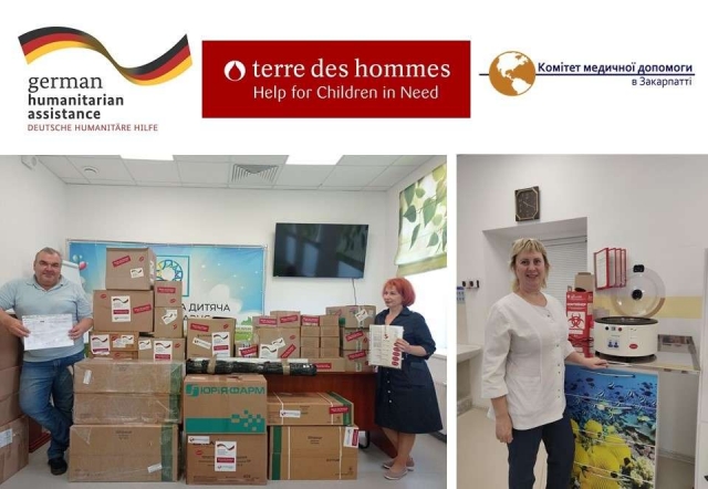 Допомога Нікопольській дитячій лікарні