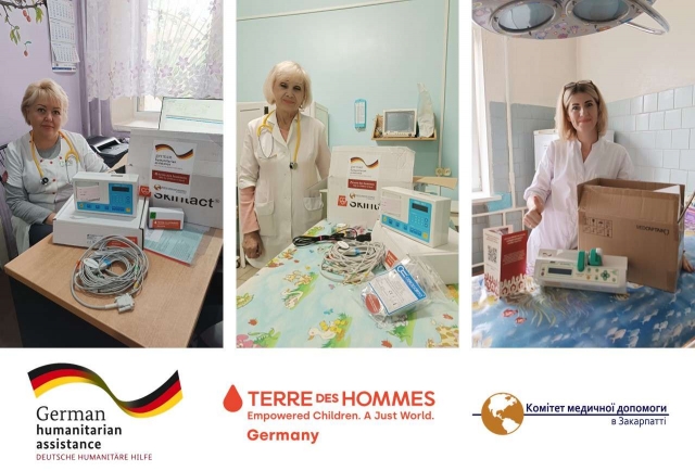 Дитяча лікарня в Дніпрі отримала медичне обладнання