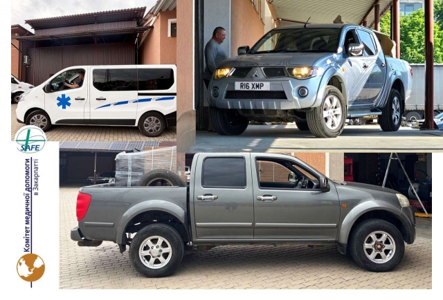 Автівки на посилення Захисників України