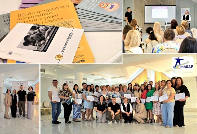 Провели чотириденний тренінг з mhGAP для медичних працівників на Закарпатті