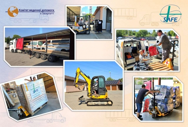 Вересень з SAFE: 12 отриманих гуманітарних вантажів і понад сотню важливих відправлень