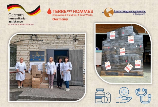 Черговий гуманітарний вантаж для лікарні на Херсонщині